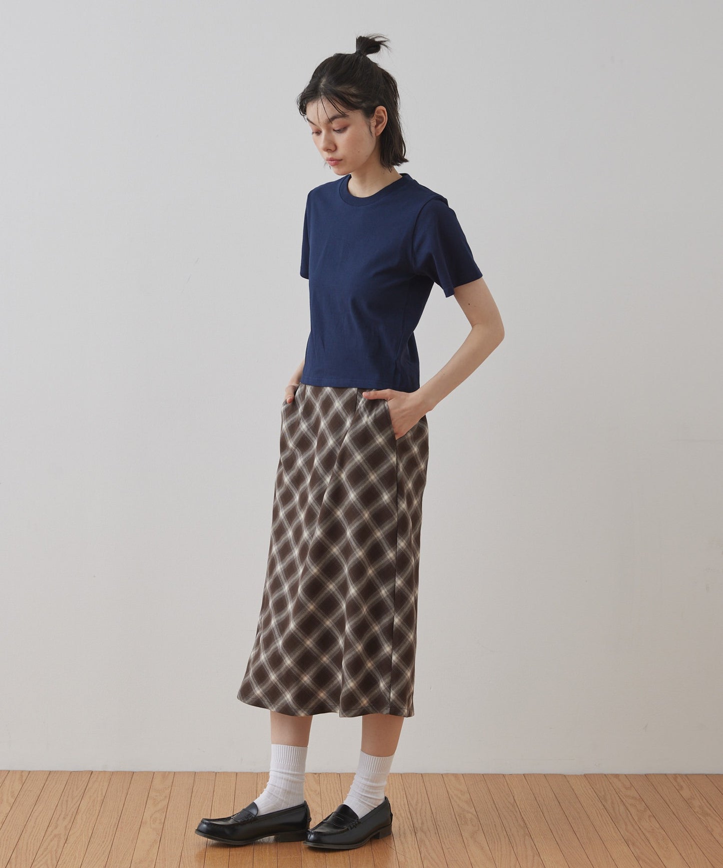 [2件Set] Basic Cotton T-Shirts - Image 55