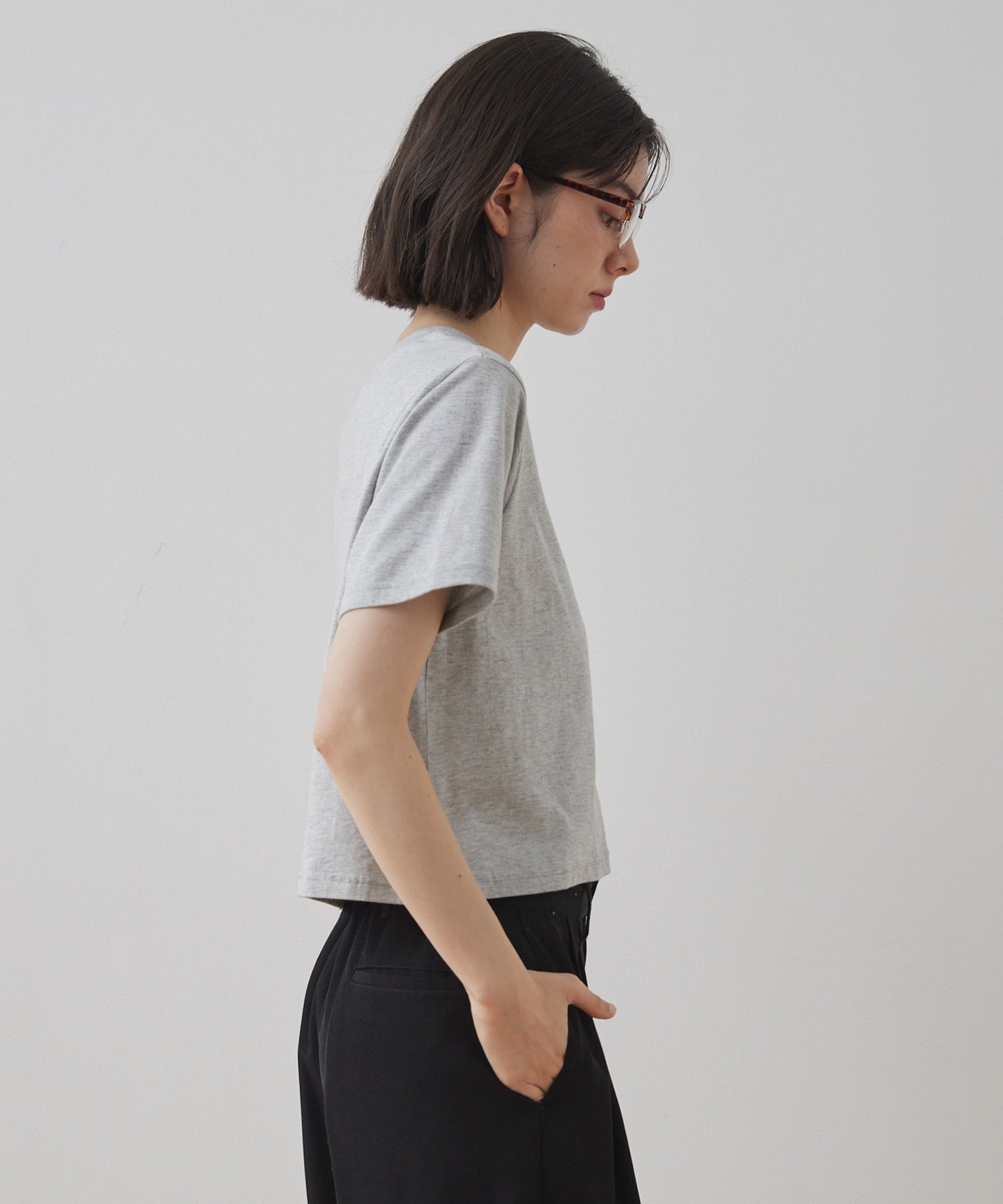 [2件Set] Basic Cotton T-Shirts - Image 44