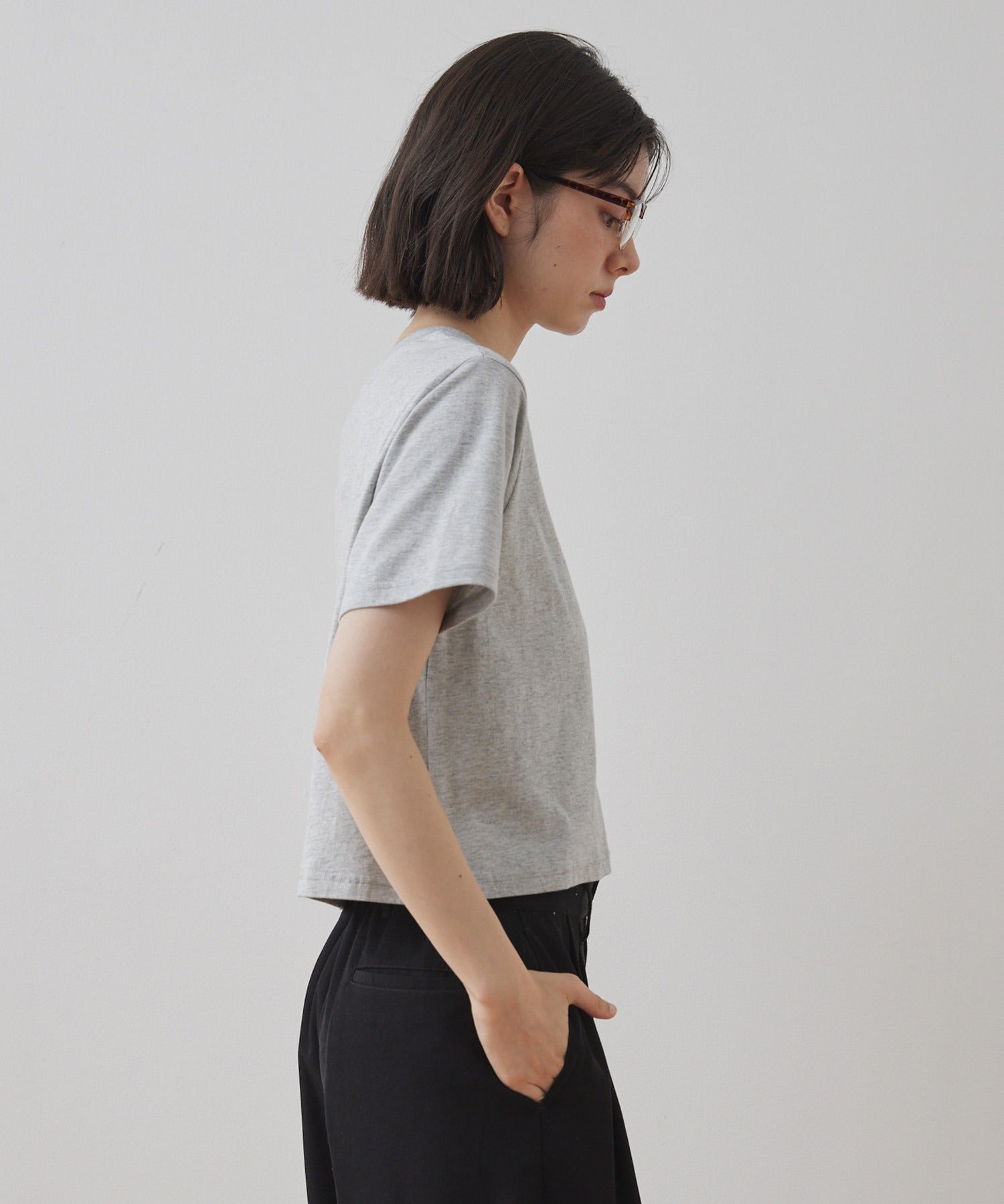 [2件Set] Basic Cotton T-Shirts - Image 44