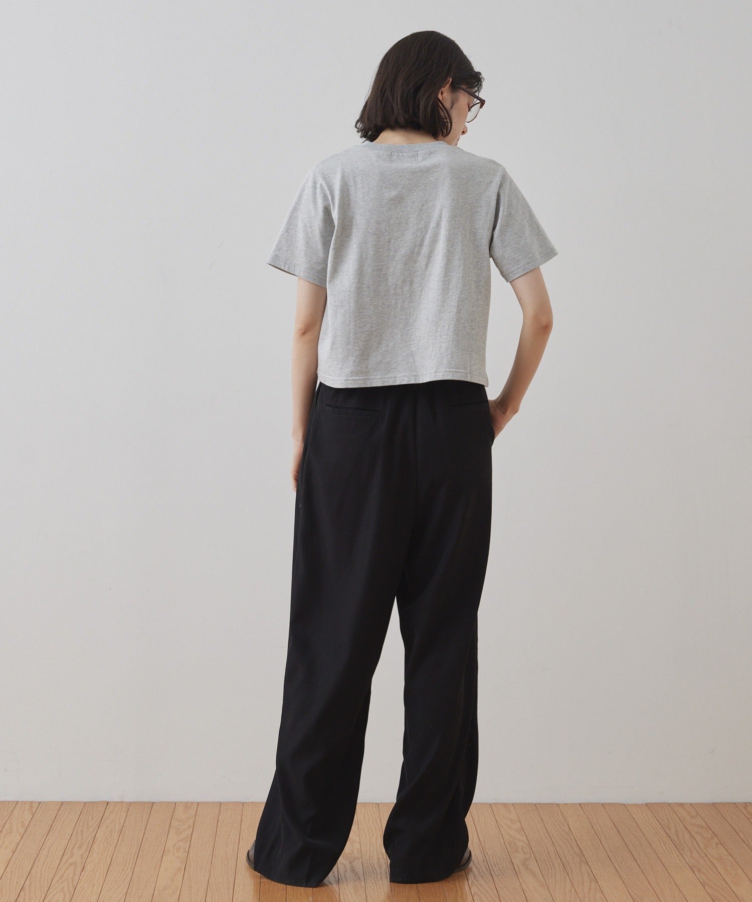 [2件Set] Basic Cotton T-Shirts - Image 48