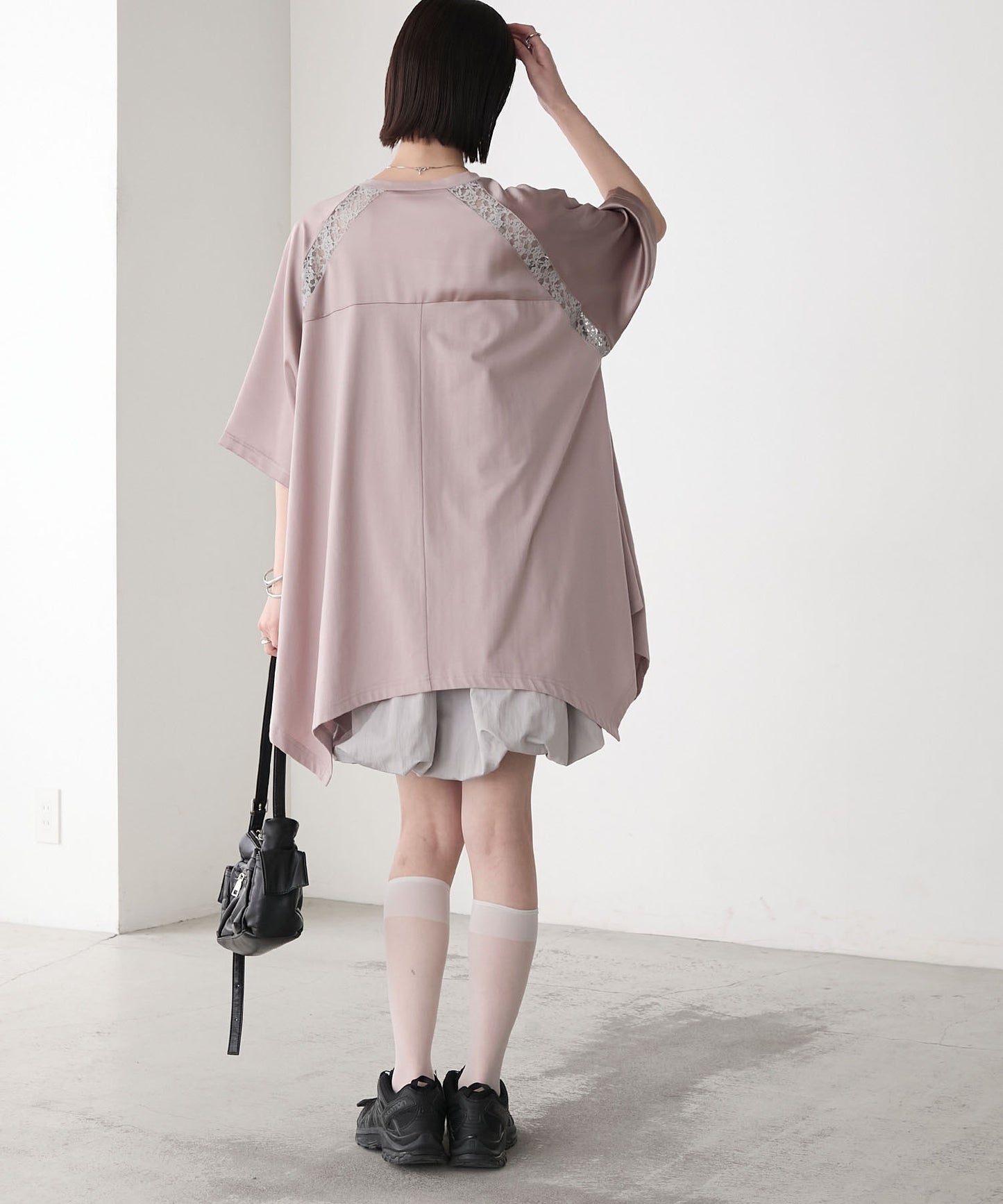 [現貨] Forksy. 緞面Lace football tee⚽️