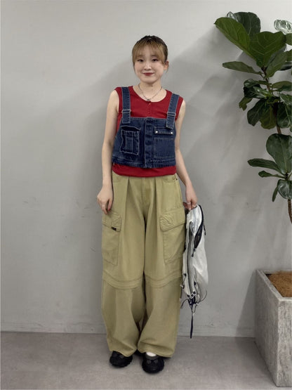 w closet Multi way 工人褲 - Image 43