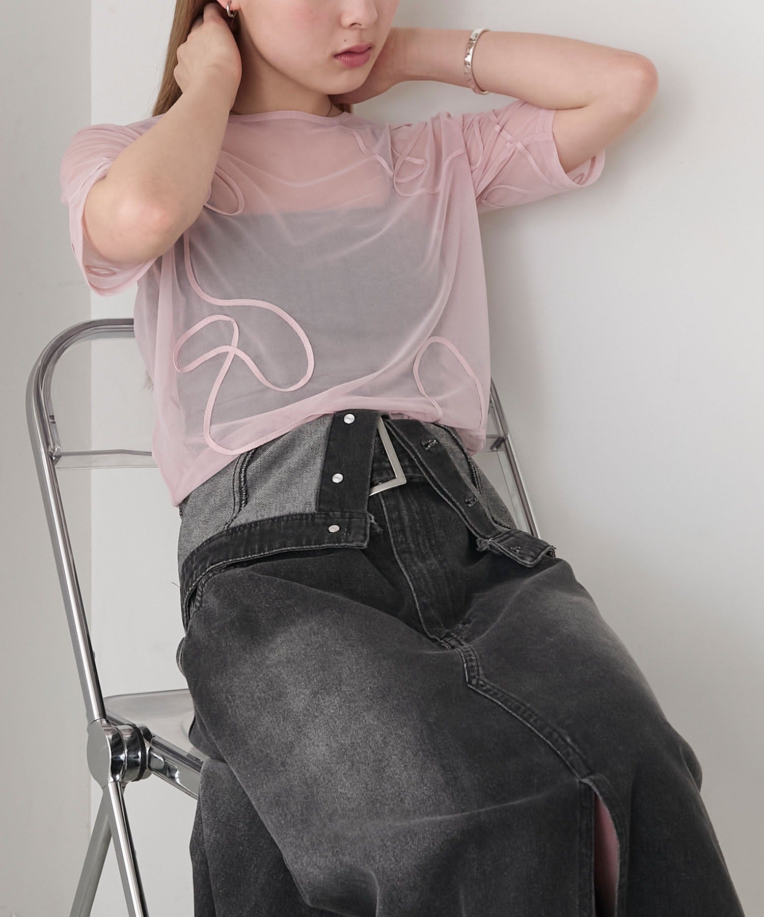 forksy. 薄紗短袖Tee - Image 55