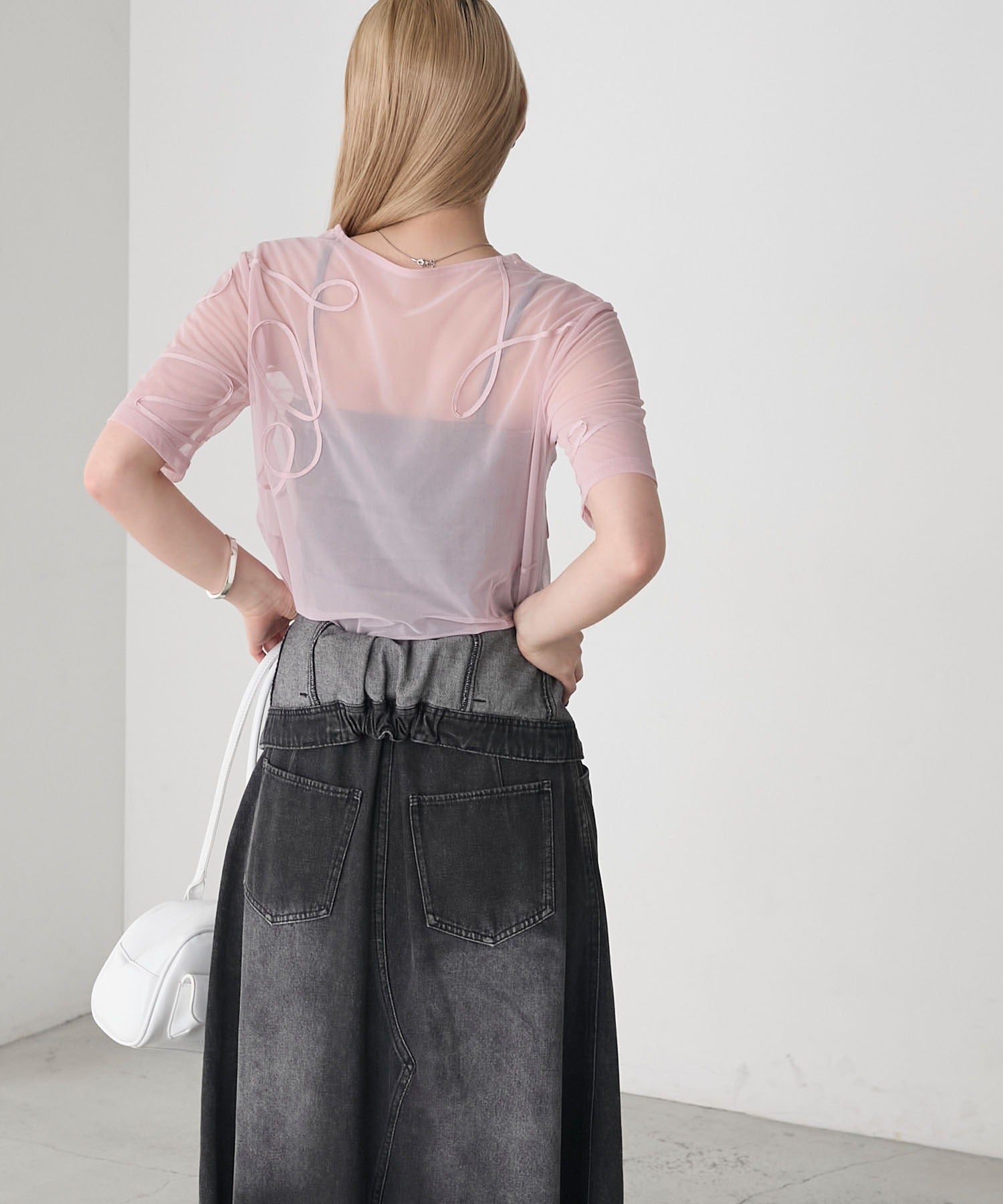 forksy. 薄紗短袖Tee - Image 61