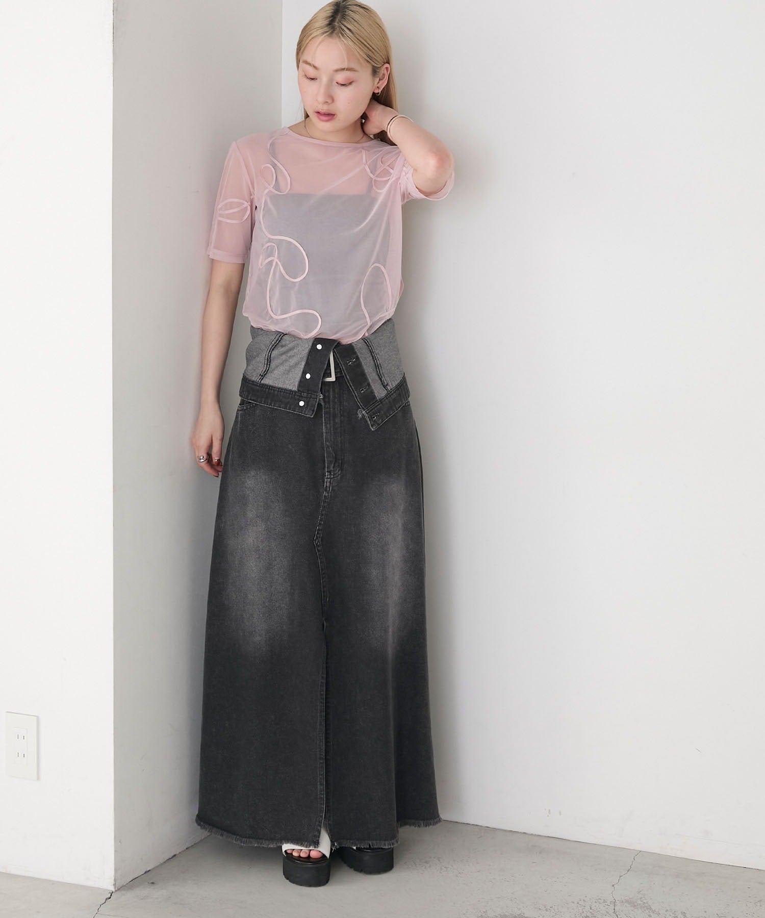forksy. 薄紗短袖Tee - Image 66