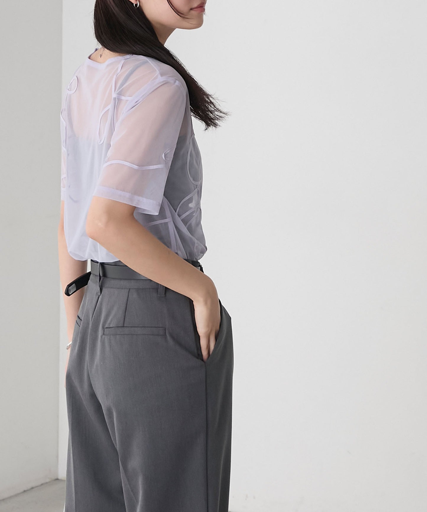 forksy. 薄紗短袖Tee - Image 48