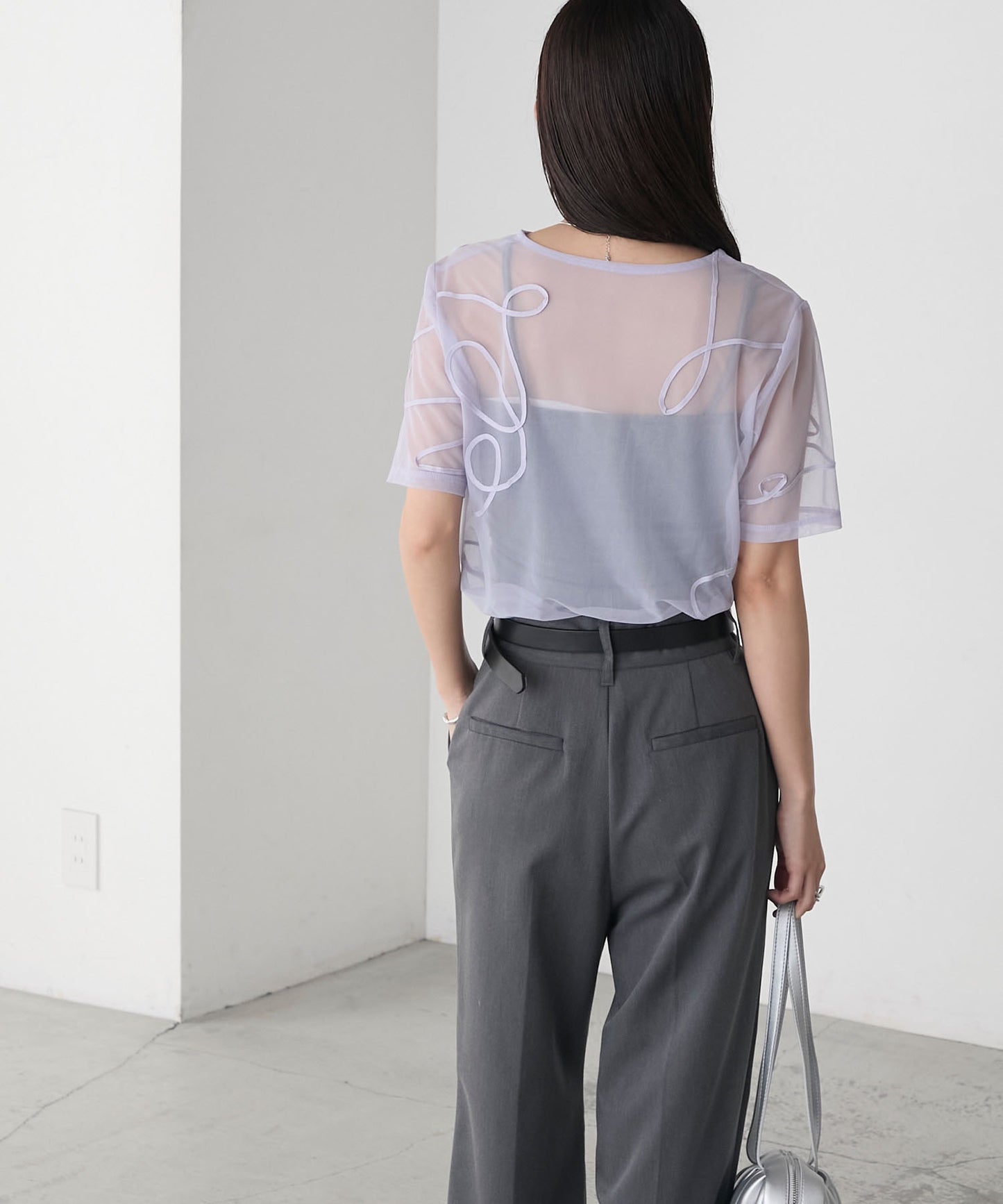 forksy. 薄紗短袖Tee - Image 49