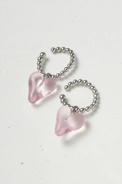 GOLDY Jelly Heart Earcuff