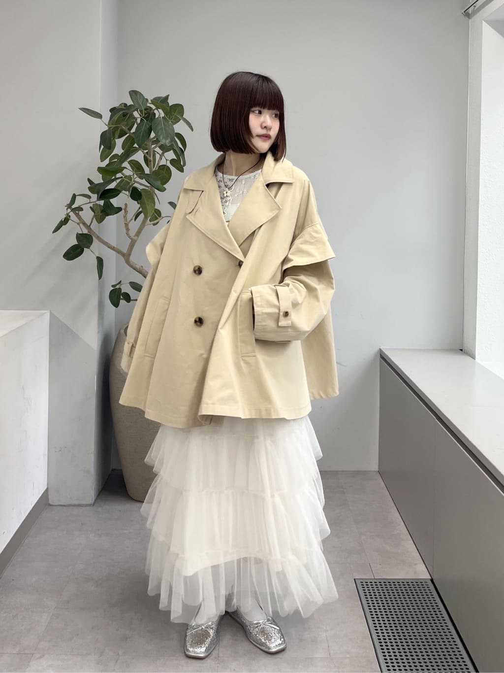 w closet 碎花拼接Tee - Image 55