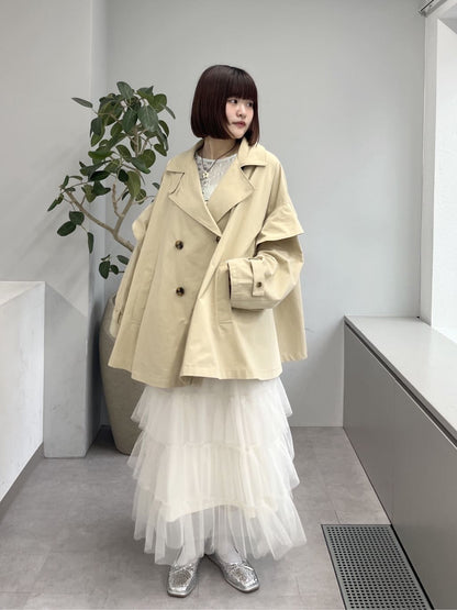 w closet 碎花拼接Tee - Image 55