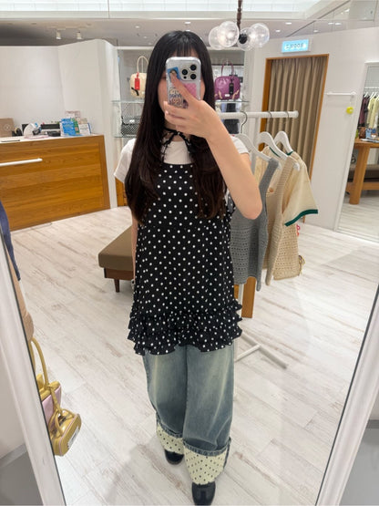 neutral by ciaopanic 荷葉邊波點 mini ops - Image 34