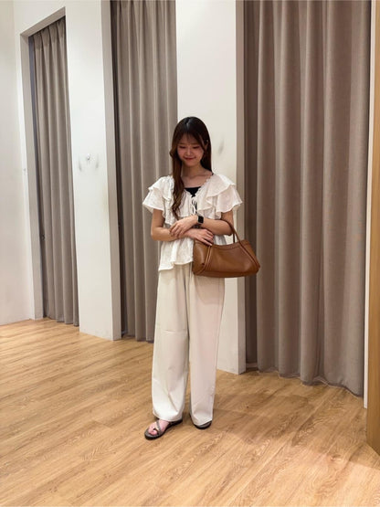 Discoat Lace 荷葉邊 blouse - Image 46