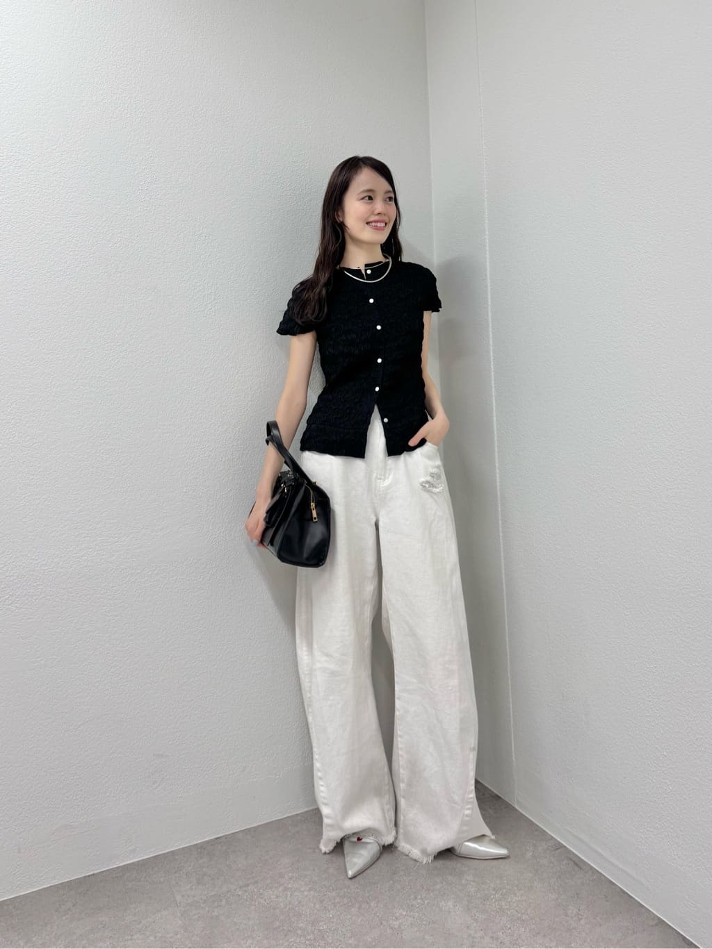 mystic Airy Shirring Blouse - Image 41