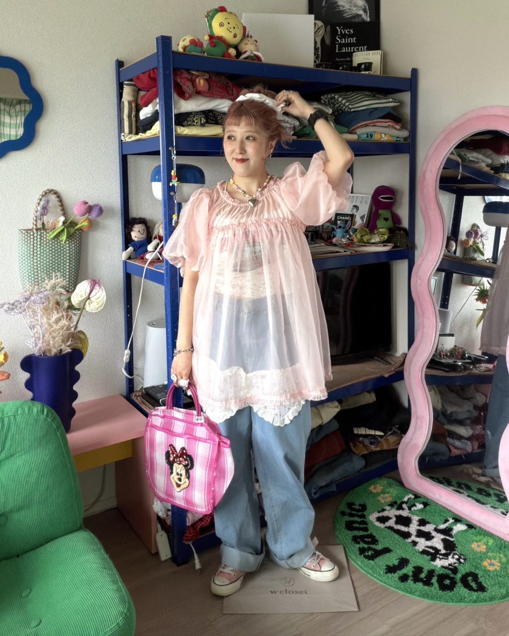 w closet 歐根紗 blouse - Image 29