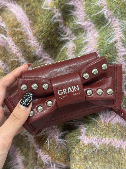 Grain Studded Ribbon Wallet - Image 25