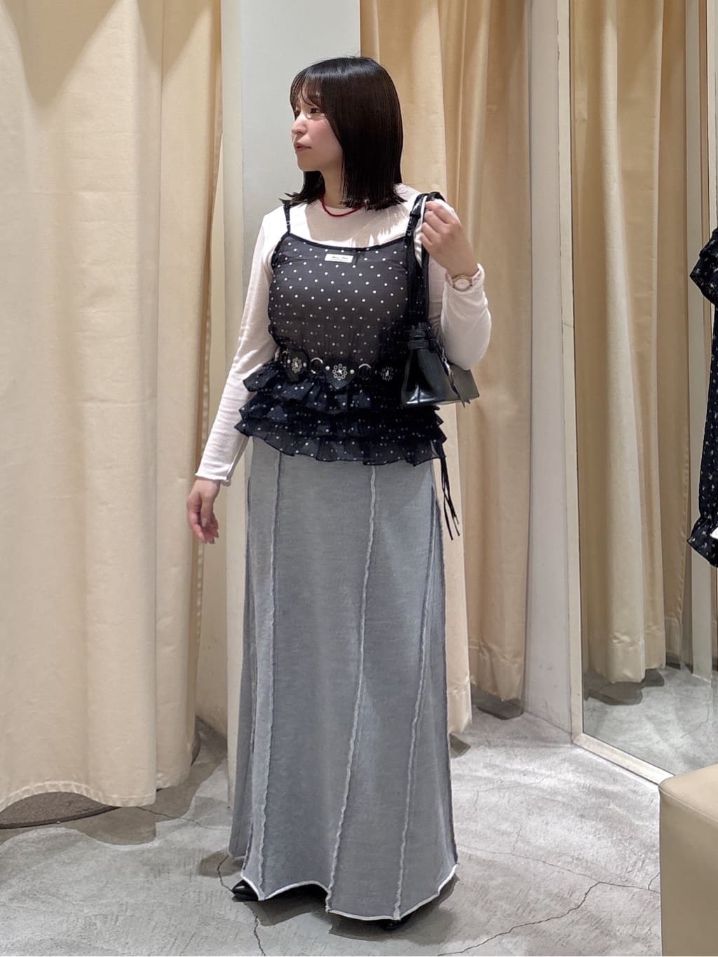 w closet 流線長版運動半裙 - Image 35
