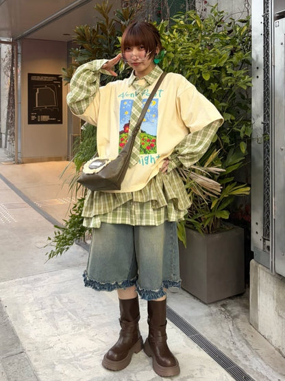 CIAOPANIC 多層束腰襯衫裙連TIE - Image 82