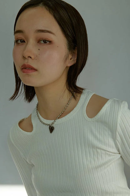 GOLDY Jelly Heart Necklace