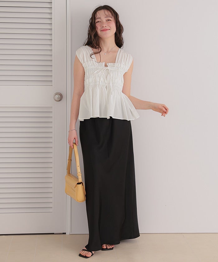 titivate 褶褶絲帶sleeveless - Image 13