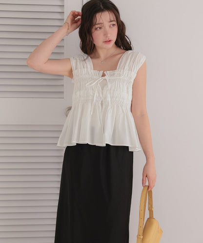 titivate 褶褶絲帶sleeveless - Image 15