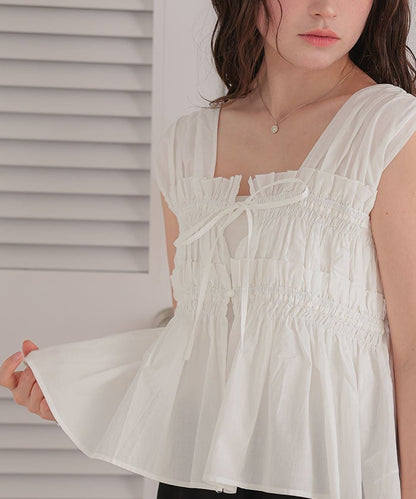 titivate 褶褶絲帶sleeveless - Image 16