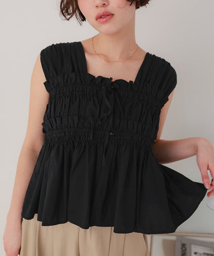 titivate 褶褶絲帶sleeveless - Image 3
