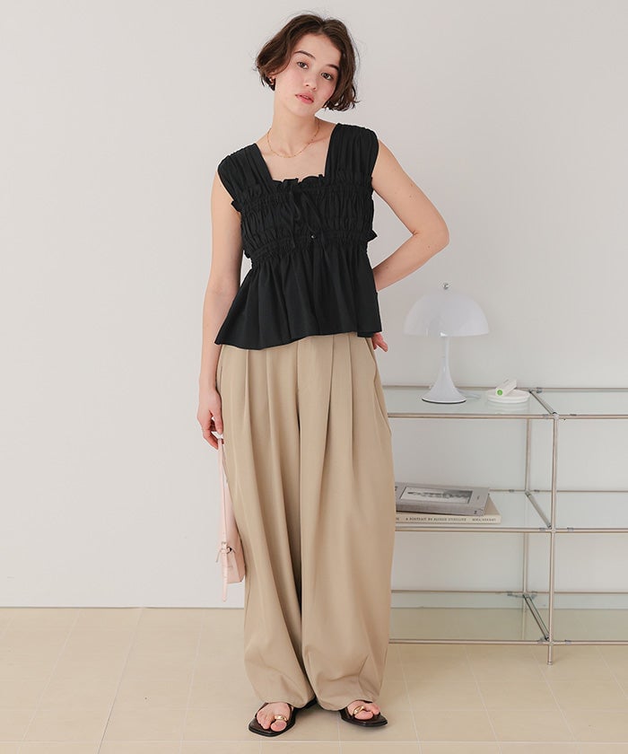 titivate 褶褶絲帶sleeveless - Image 9