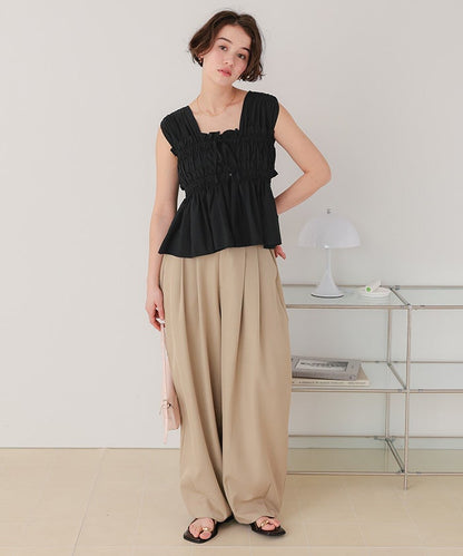 titivate 褶褶絲帶sleeveless - Image 9