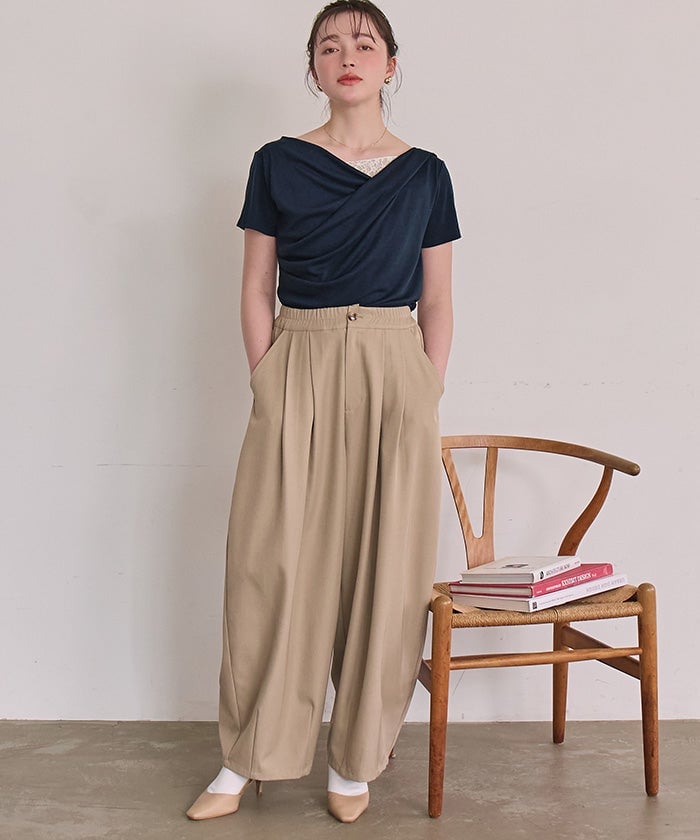 titivate 露肩半袖Lace拼接Tee - Image 15