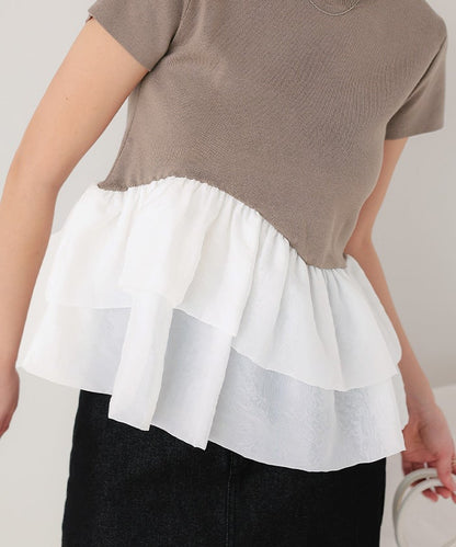 titivate knit peplum tops - Image 14