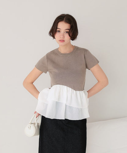 titivate knit peplum tops - Image 19