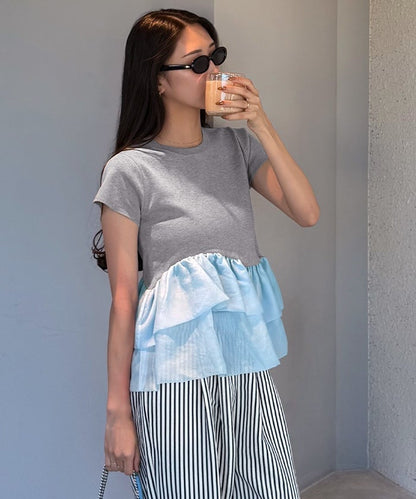 titivate knit peplum tops - Image 3