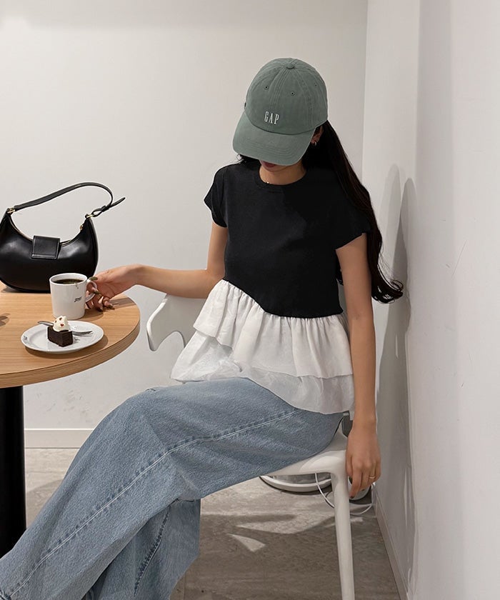 titivate knit peplum tops - Image 9