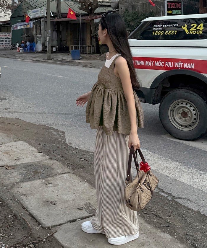 titivate volume peplum top - Image 14