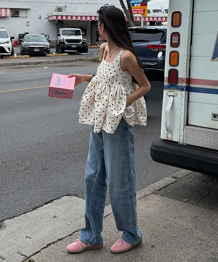 titivate volume peplum top - Image 17