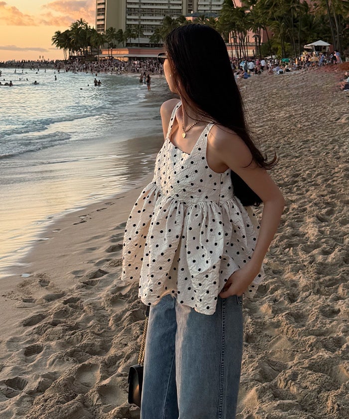 titivate volume peplum top - Image 6