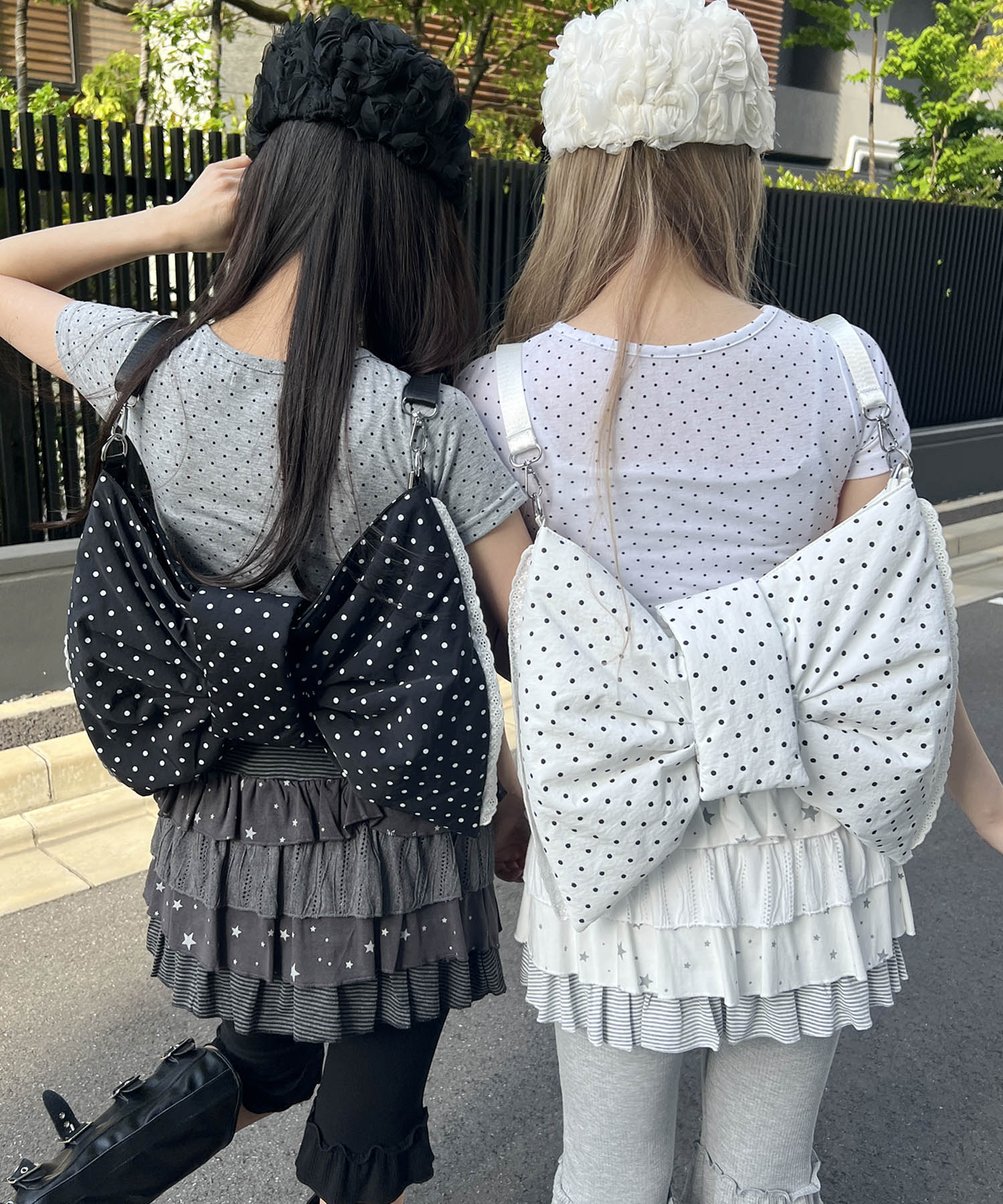 3WAYリボンパファーバッグ