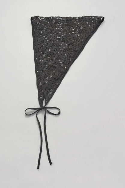 GOLDY 多way刺繡玫瑰三角巾