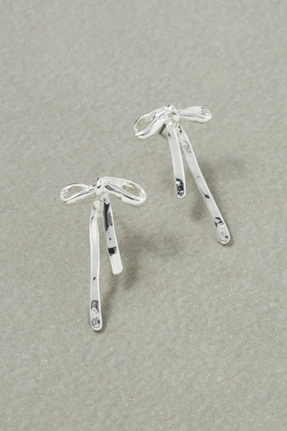 GOLDY slim Ribbon Earrings