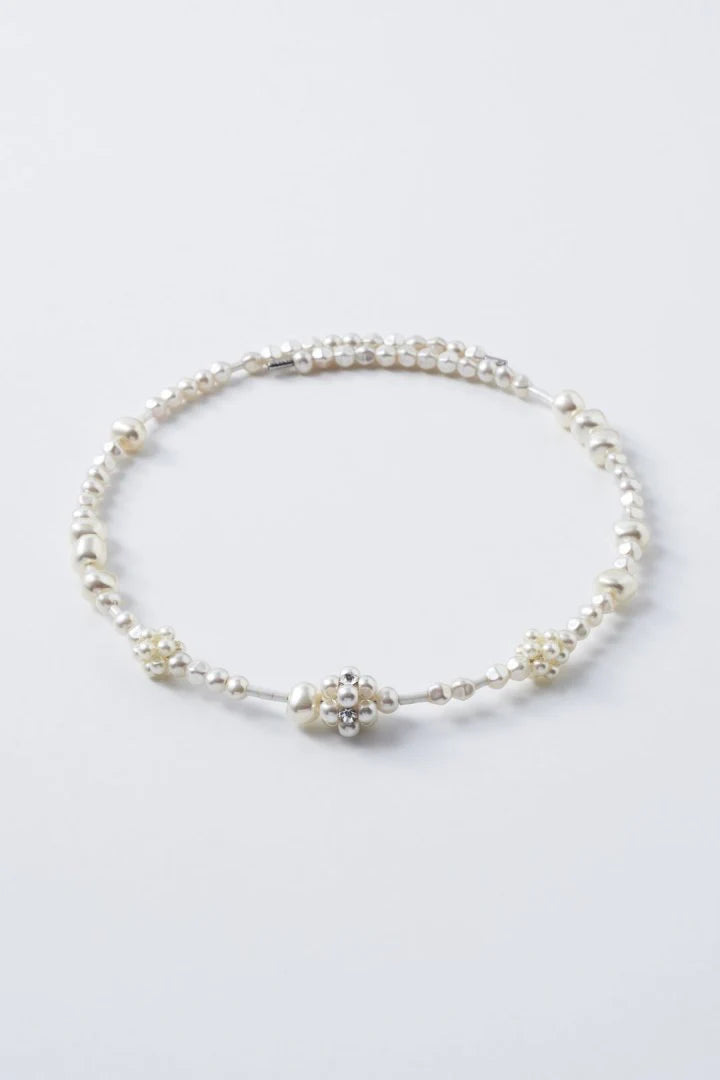 GOLDY Monostone Pearl Neckcuff