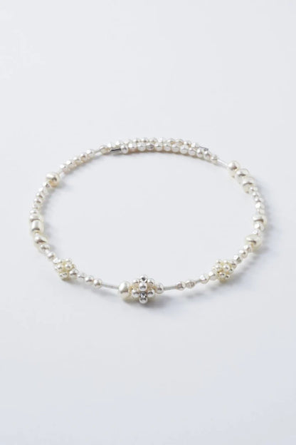 GOLDY Monostone Pearl Neckcuff