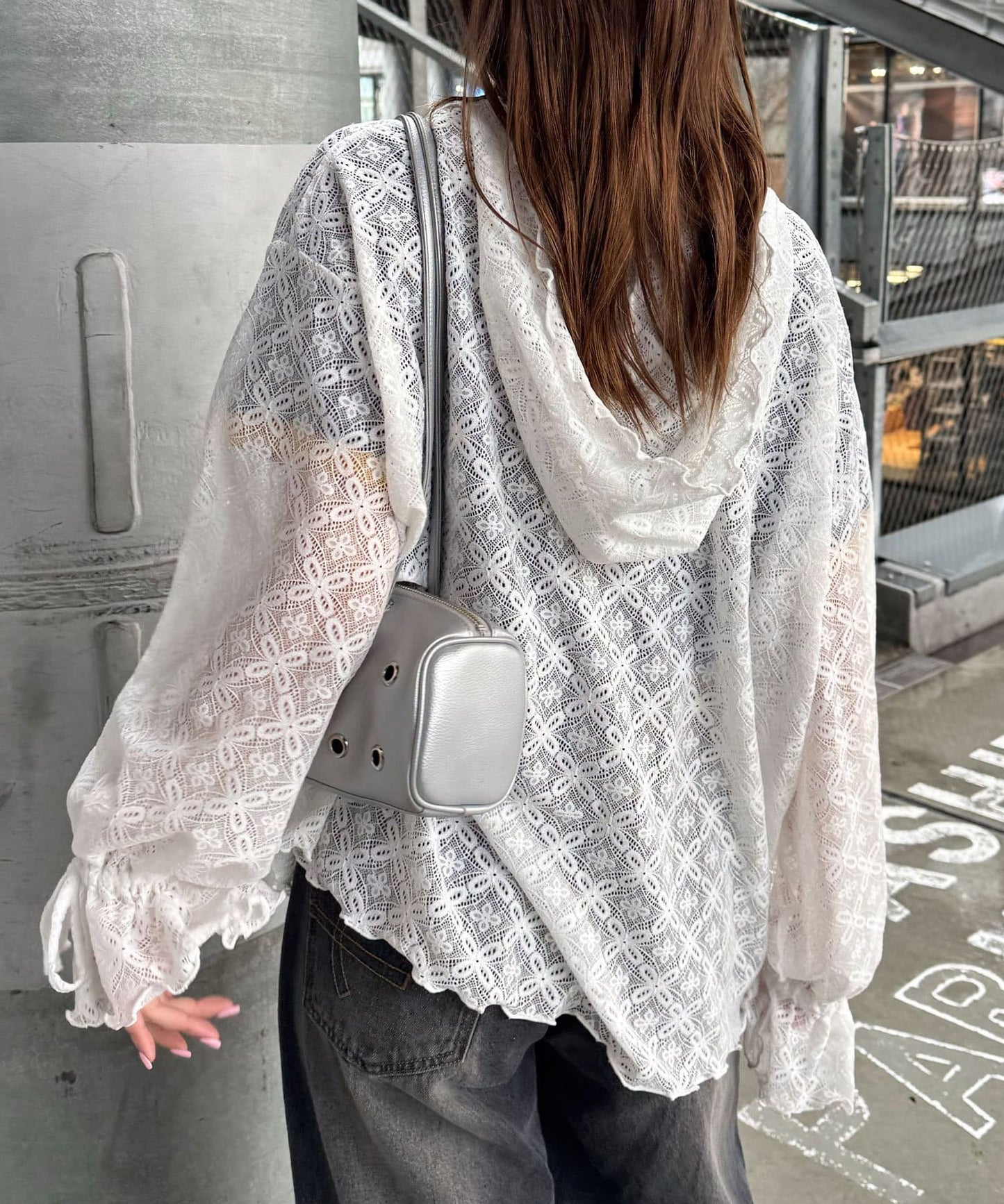 [Layer正] CIAOPANIC Lace Mellow Hoodie Tops