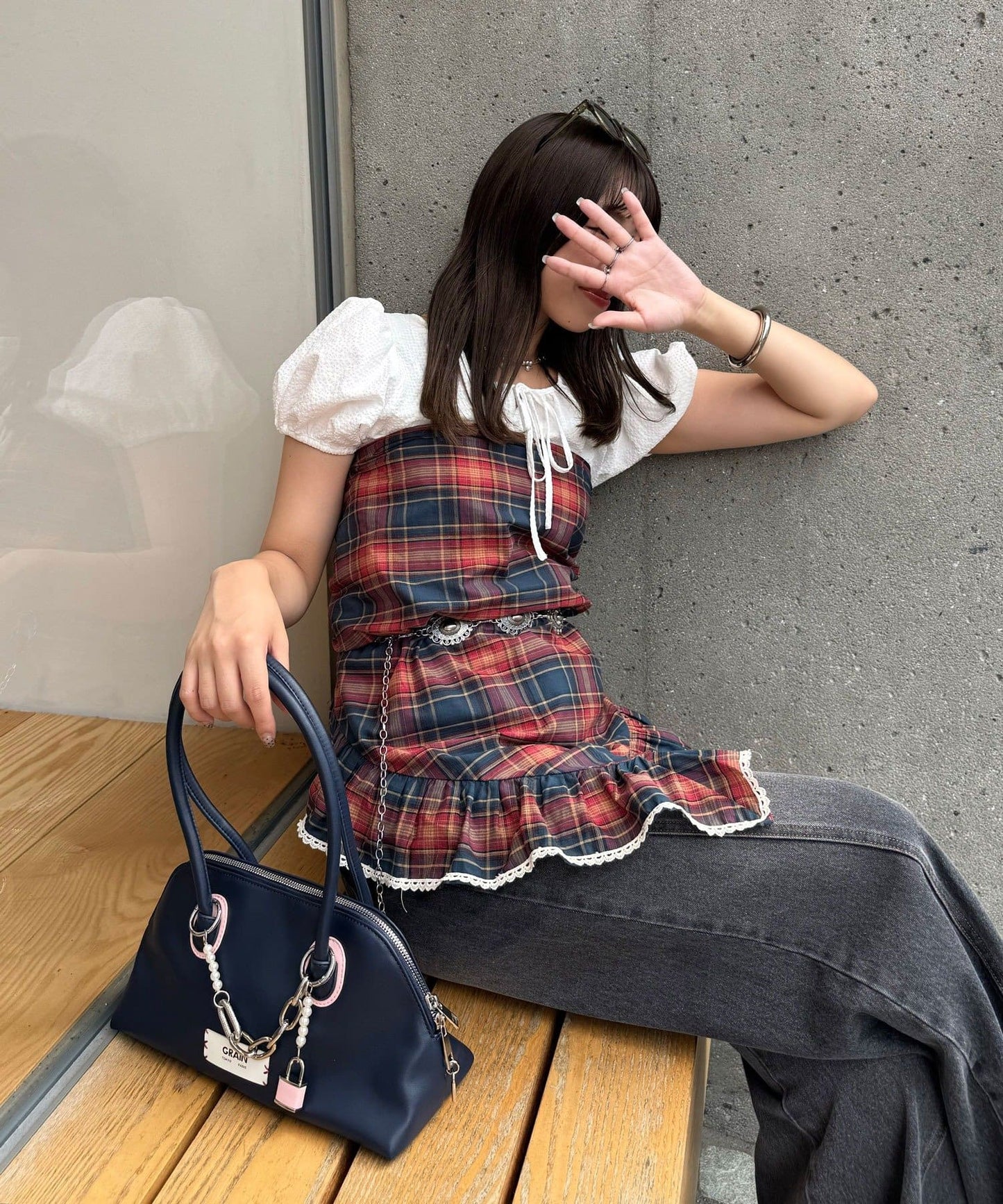 CIAOPANIC 超百搭荷葉邊大圍巾