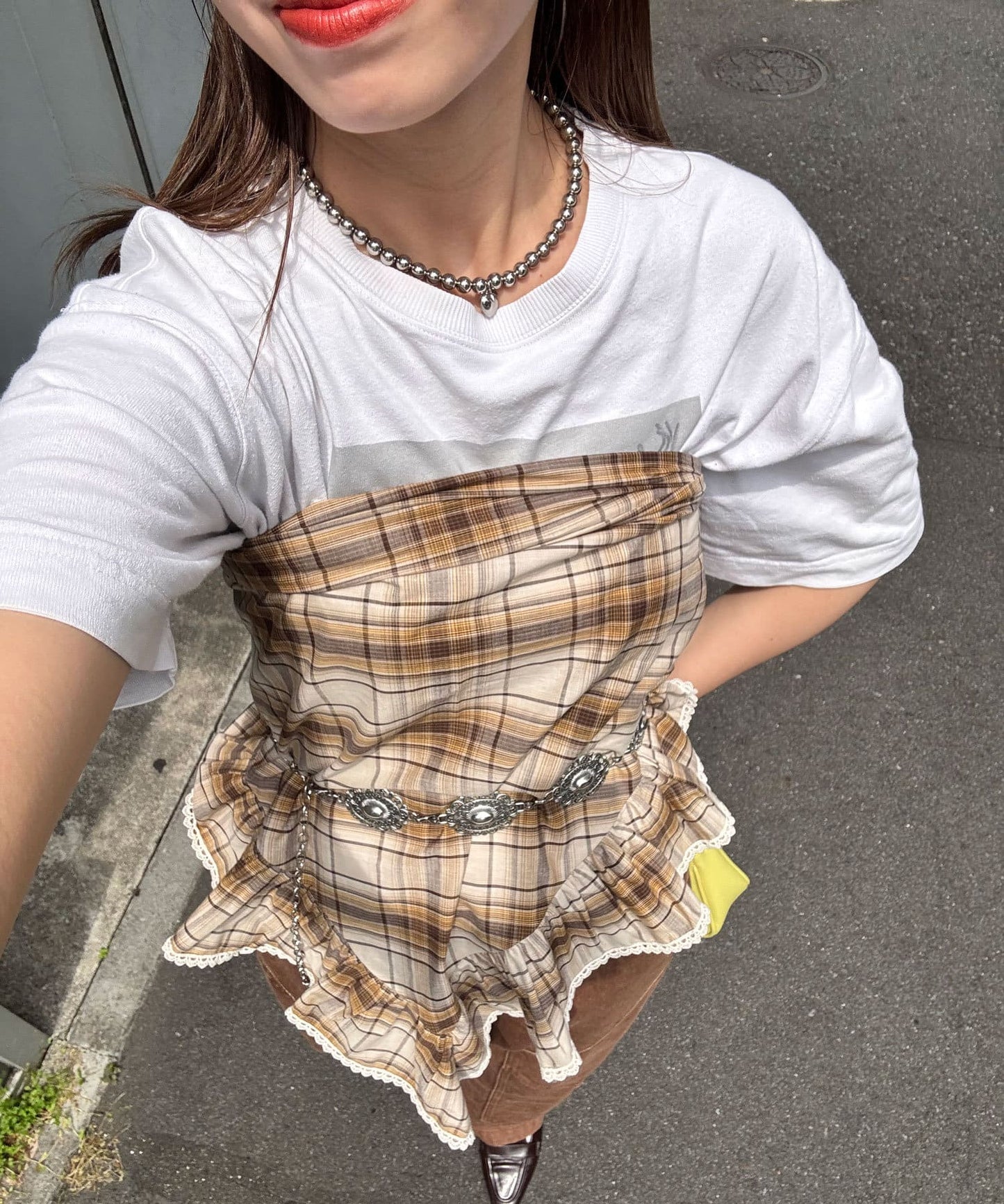 CIAOPANIC 超百搭荷葉邊大圍巾