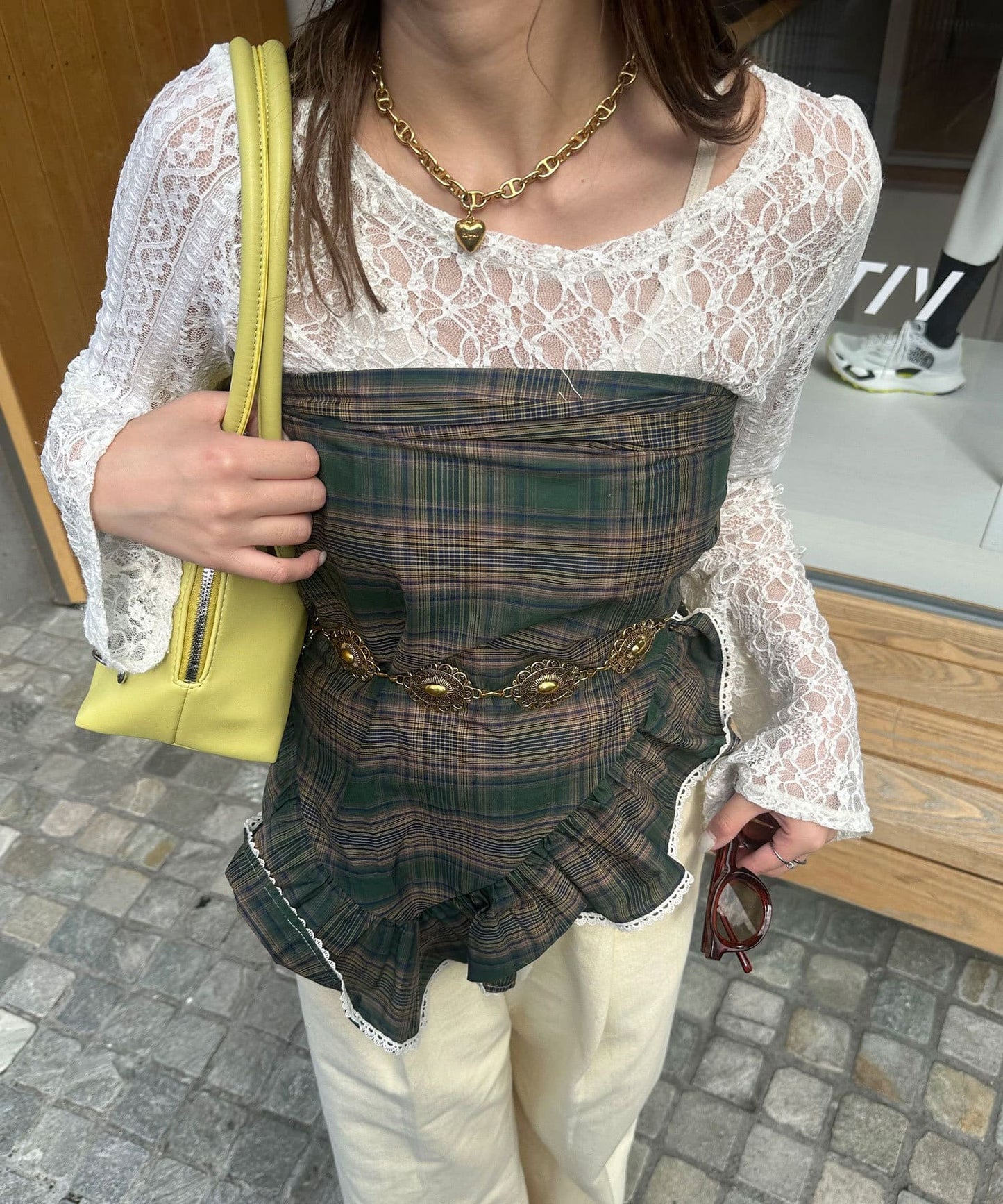 CIAOPANIC 超百搭荷葉邊大圍巾