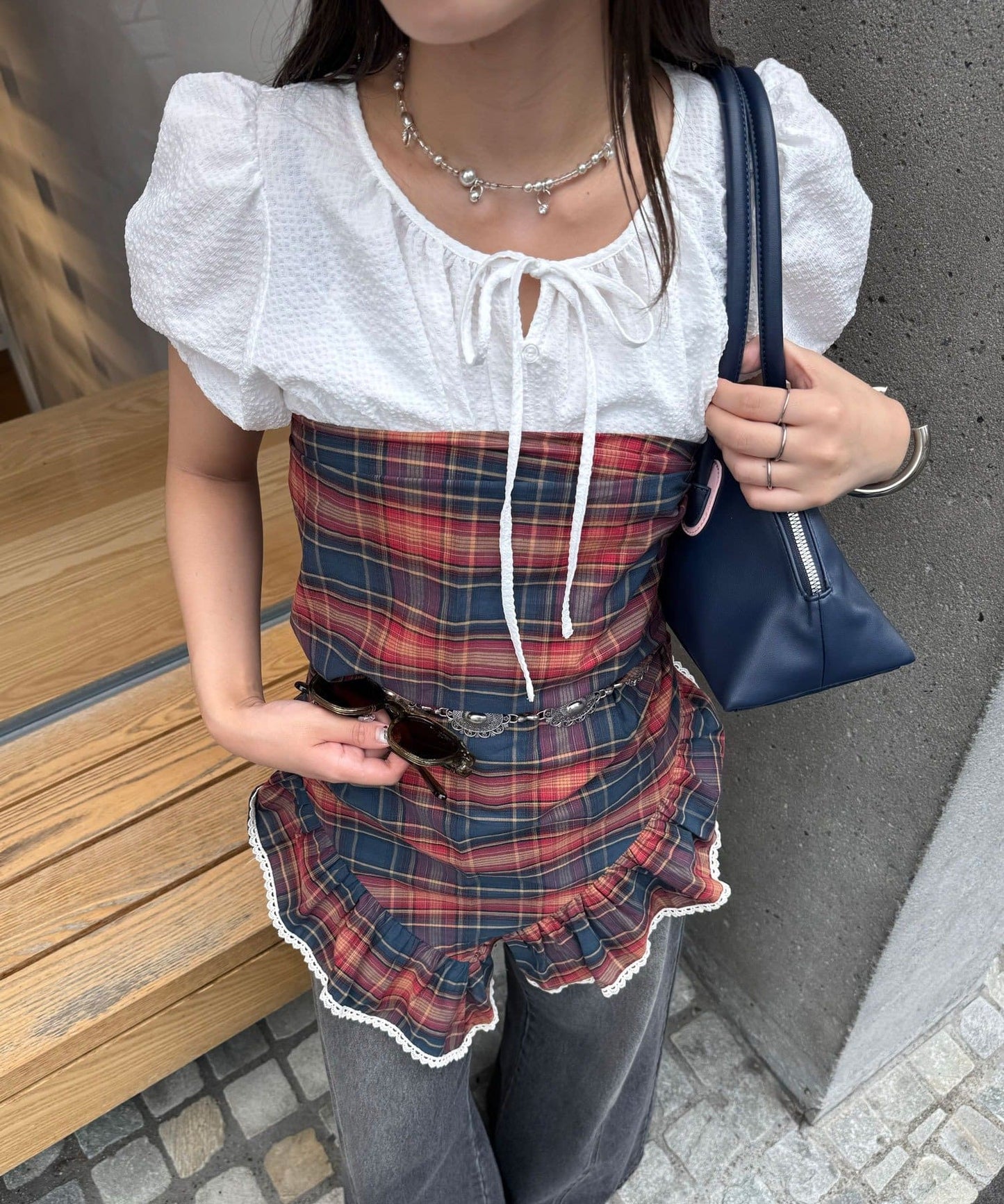 CIAOPANIC 超百搭荷葉邊大圍巾