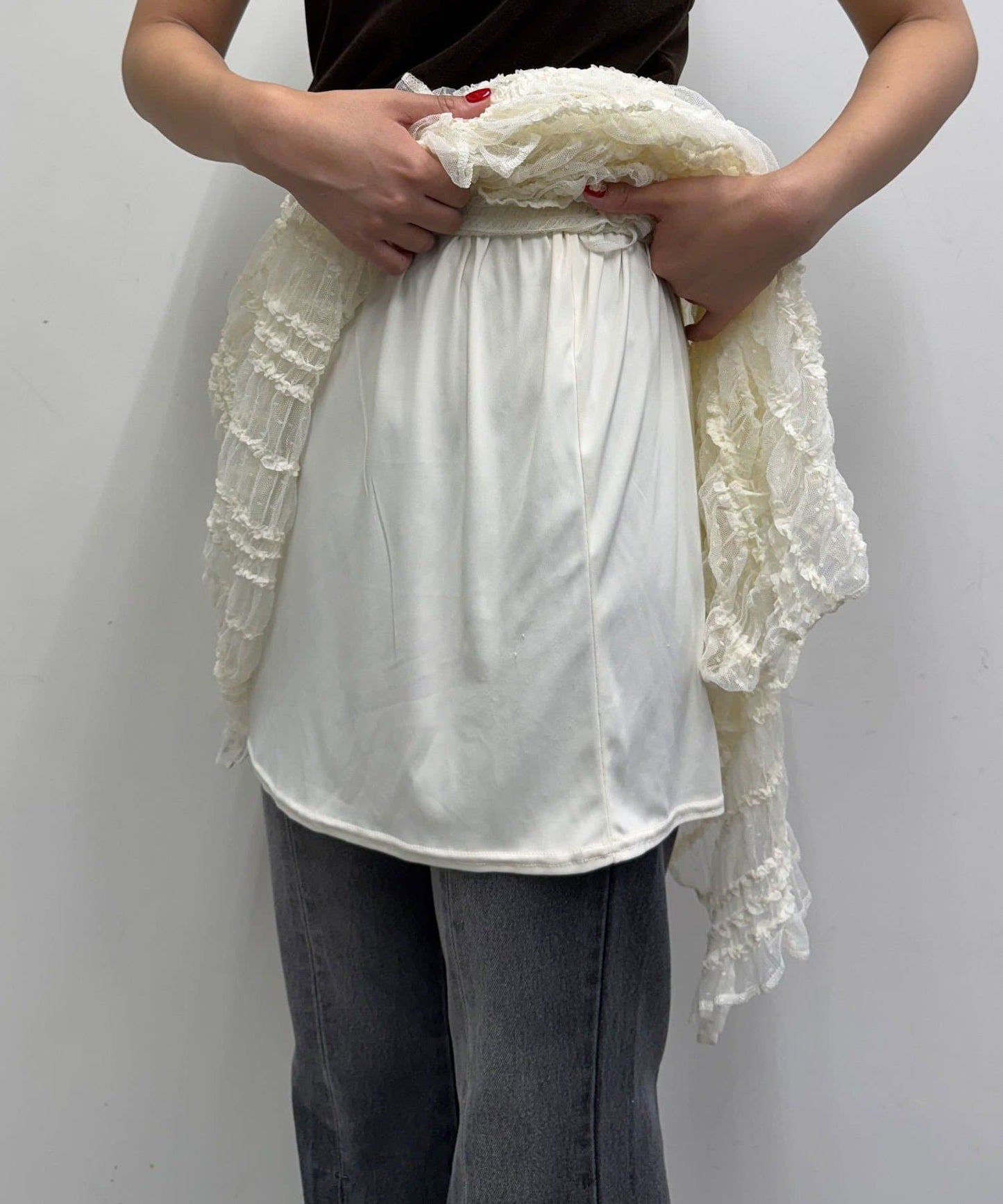 CIAOPANIC 2WAY 薄紗束腰 ops