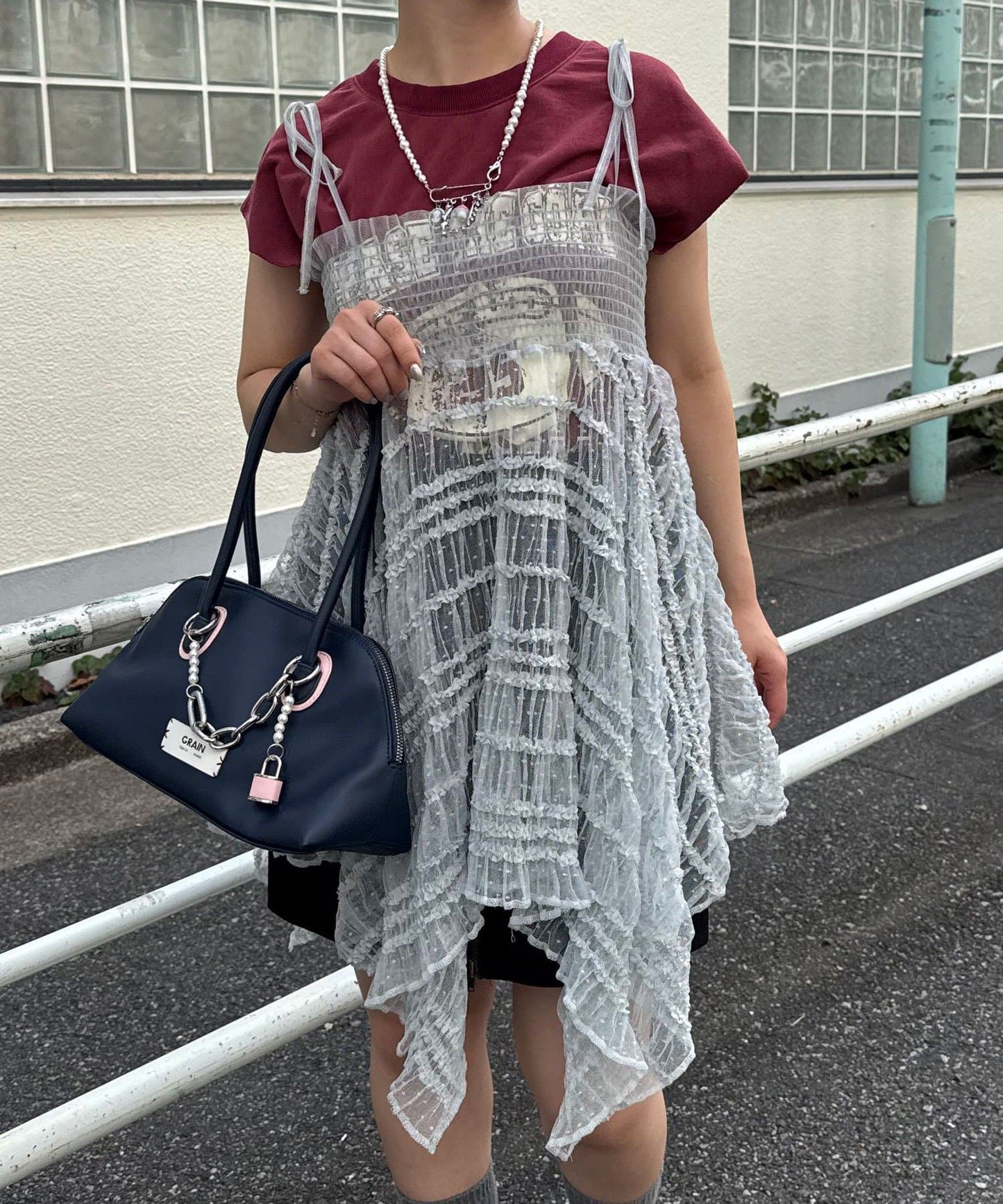 CIAOPANIC 2WAY 薄紗束腰 ops