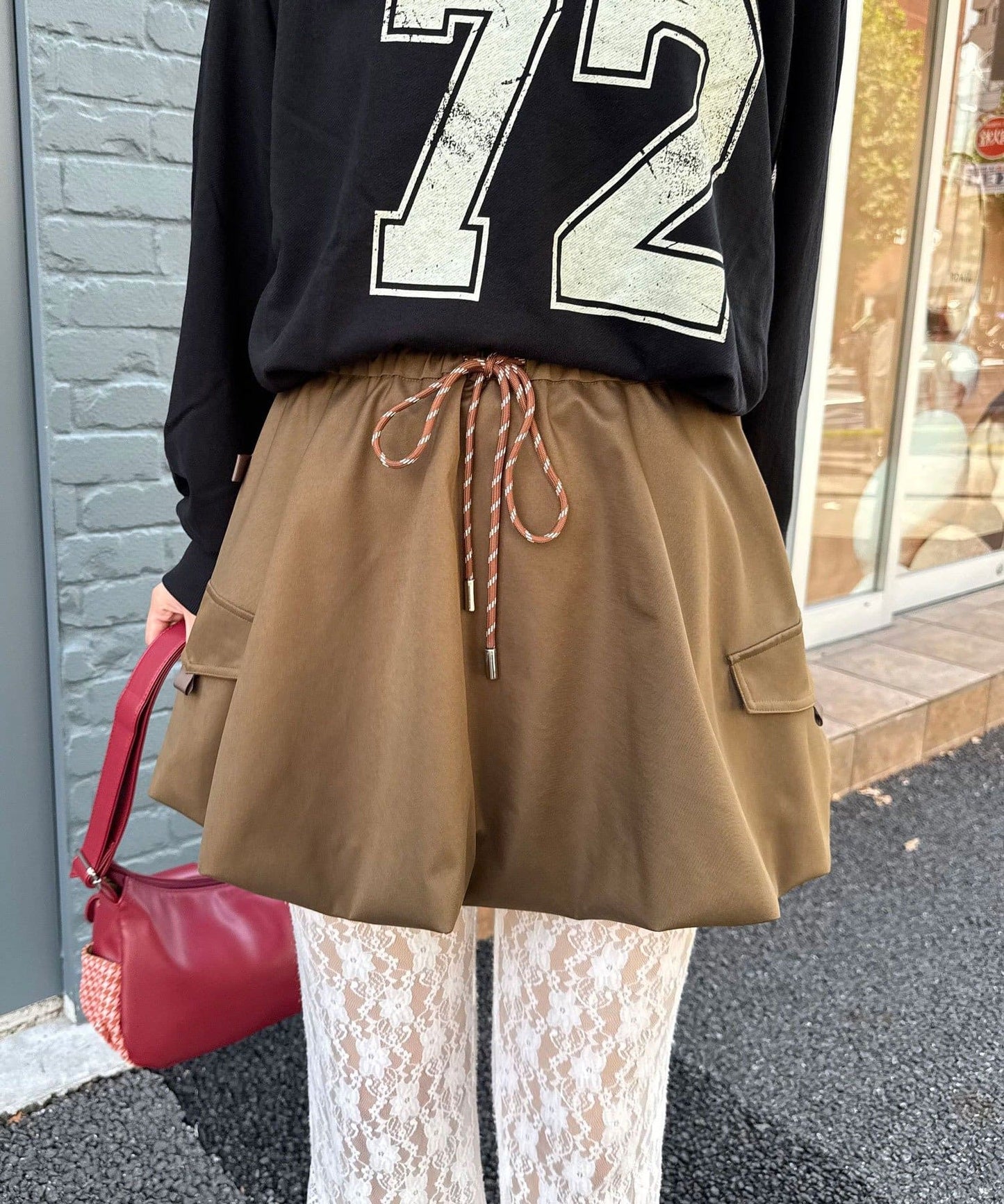 CIAOPANIC 氣球工裝迷你裙