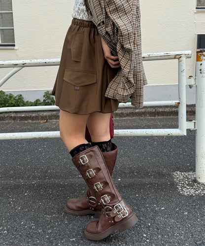 CIAOPANIC 氣球工裝迷你裙